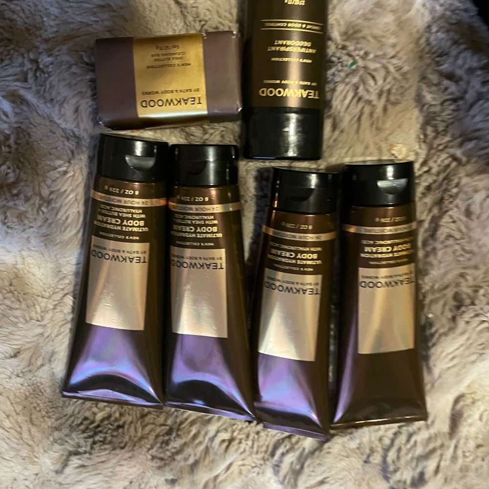 Men's Body Cream - Brown and Black